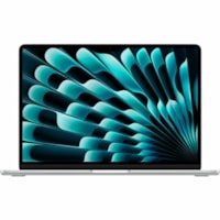 Apple MacBook Air MC6J4LL/A 15.3" Notebook - Apple M4 - 24 GB - 512 GB SSD - English (US) Keyboard - Silver - Apple M4 Chip - 2880 x 1864 - macOS Sequoia - Apple - True Tone Technology, In-plane Switching (IPS) Technology, Liquid Retina Display - Front Camera/Webcam - 18 Hours Battery Run Time - IEE