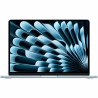 Apple MacBook Air MC6T4LL/A 13.6" Notebook - Apple M4 - 16 GB - 256 GB SSD - English (US) Keyboard - Sky Blue - Apple M4 Chip - 2560 x 1664 - macOS Sequoia - Apple - True Tone Technology, In-plane Switching (IPS) Technology, Liquid Retina Display - Front Camera/Webcam - 18 Hours Battery Run Time - I