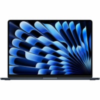 Apple MacBook Air MW1L3LL/A 15.3" Notebook - Apple M4 - 16 GB - 256 GB SSD - English (US) Keyboard - Midnight - Apple M4 Chip - 2880 x 1864 - macOS Sequoia - Apple - True Tone Technology, In-plane Switching (IPS) Technology, Liquid Retina Display - Front Camera/Webcam - 18 Hours Battery Run Time - I