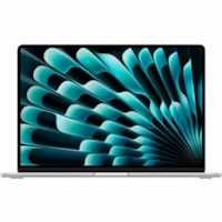 Apple MacBook Air MW1G3LL/A 15.3" Notebook - Apple M4 - 16 GB - 256 GB SSD - English (US) Keyboard - Silver - Apple M4 Chip - 2880 x 1864 - macOS Sequoia - Apple - True Tone Technology, In-plane Switching (IPS) Technology, Liquid Retina Display - Front Camera/Webcam - 18 Hours Battery Run Time - IEE