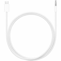 Apple USB-C to 3.5mm Audio Cable (1.2m) - 3.9 ft (1.20 m) Mini-phone/USB-C Audio Cable for Audio Device, iPhone, iPad, Speaker, AirPods Max, MAC, Headphone, MacBook Air, MacBook Pro, iMac, iMac Pro - First End: 1 x USB Type C - Male - Second End: 1 x Mini-phone Audio - Male