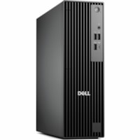 Dell Pro QCS1250 Desktop Computer - Intel Core Ultra 5 235 - 8 GB - 256 GB SSD - Slim PC - Standard Black - Intel Chip - Windows 11 Pro - Intel DDR5 SDRAM - English (US) Keyboard - 180 W