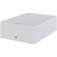 AXIS TA1201 Mounting Enclosure for Converter - White - 4.41 lb (2000 g) Load Capacity - Aluminum, Steel