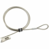 Kensington Slim NanoSaver 2.0 EQ Combination Laptop Lock - Serialized Single-Pack - 5.9 ft (1.80 m) Cable - Serialized - 4-digit - Combination Lock - Stainless Steel, Nylon - For Notebook