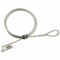 Kensington Slim NanoSaver 2.0 EQ Combination Laptop Lock - Resettable - 5.9 ft (1.80 m) Cable - Resettable - 4-wheel - Combination Lock - Nylon, Stainless Steel - For Notebook