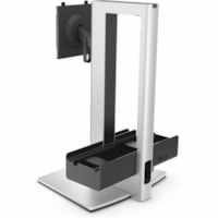 Dell - Support d'écran Pro - 19 po à 27 po Support d'écran - 12,79 lb (5801,45 g) Capacité de charge - Écran d'ordinateur Type d'affichage compatible - 17,09 po (434,09 mm) Hauteur x 9,92 po (251,97 mm) Largeur - Bureau, Bureau - Acier, Aluminium, Plastique - Argenté
