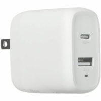 iStore Multi-Port Wall Charger 20W - 20 W - 120 V AC, 230 V AC Input - 5 V DC, 9 V DC, 12 V DC Output - 3 A - White