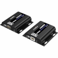 Rocstor TrueReach Video Extender Transmitter/Receiver - 656.17 ft (200000 mm) Range - 2 x Network (RJ-45) - 1 x HDMI In - 1 - 1 - 1 - 1080p, 720p, 576p, 480p - 4K - 4096 x 2160 - Category 5e, Category 5, Category 6 - Display, HDTV, Projector, Computer