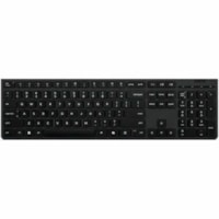 Lenovo Professional Wireless Rechargeable Keyboard-US English - Wireless Connectivity - Bluetooth/RF - 2.40 GHz - USB Type A Interface - 104 Key(s) - CoPilot Hot Key(s) - English (US) - PC - Scissors Keyswitch - Gray