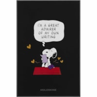 Moleskine Peanuts Notebook - 120 Pages - 70 g/m² Grammage - Ivory Paper - Multi-colored Cardboard Cover - Soft Cover, Acid-free Paper, Flap, Bookmark, Ruler, Flexible Cover - 3 / Pack