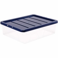Bankers Box - Boîte d'entreposage 100138048 - External Dimensions: longueur de 15,8 po (401,32 mm) x largeur de 12,8 po (323,85 mm) x hauteur de 4,6 po (115,57 mm) - Plastique - Pour Maison, Bureau - 1 chaque
