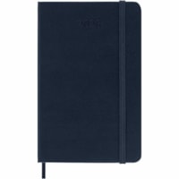 Moleskine Classic 12 Month 2026 Daily Planner, Hard Cover, Pocket (3.5" x 5.5"), Sapphire - Moleskine Classic 12 Month 2026 Daily Planner, Hard Cover, Pocket (3.5" x 5.5"), Sapphi