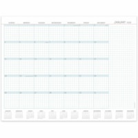 TF Publishing 2026 Professional Large Desk Pad Monthly Blotter Calendar - Large - Monthly - 12 Month - January 2026 to December 2026 - 22" (558.80 mm) x 17" (431.80 mm) Sheet Size - Desk - Wall Mount - Multi - Monthly Grid, Tear-off, Corner Protector, Smooth, Erasable, Plastic-free