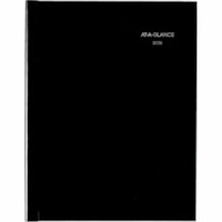 At-A-Glance 2026 Premiere Weekly Appointment Book - 11" H x 8" W - Black - Bilingual - Weekly - 12 Month - January 2026 to December 2026 - Quarter-hourly, 7:00 AM to 9:45 PM - Monday - Friday, 7:00 AM to 6:45 PM - Saturday - 1 Week Double Page Layout - 8" (203.20 mm) x 11" (279.40 mm) Sheet Size - S