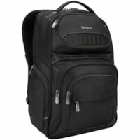 Targus Legend IQ TSB705GL Carrying Case (Backpack) for 15" to 16" Notebook, Tablet - Black - Shoulder Strap, Trolley Strap - 18.50" (469.90 mm) Height x 12.20" (309.88 mm) Width x 5.31" (134.87 mm) Depth - 22 L Volume Capacity