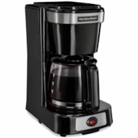Hamilton Beach - Machine à café HDC500D - 700 W - 4 Tasse(s) - Noir - Ver Carafe