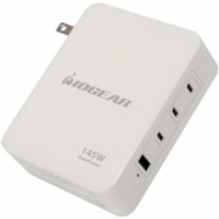IOGEAR - GearPower - 145 W - 4 pi (1,22 m) Câble - 28 V DC Sortie - 5 A - 1