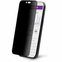 StarTech.com - Filtre d'écran de confidentialité I16T2-PRIVACY-SCREEN Noir - Pour 6,7 po (170,18 mm) OLED - Résistant aux rayures, Résistant aux empreintes - En verre trempé - pours Apple - 1