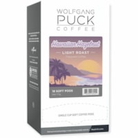 Wolfgang Puck Coffee, Hawaiian Hazelnut - Box of 18