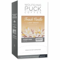 Wolfgang Puck Coffee, French Vanilla - Box of 18