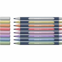 Schneider Paint-It 050 Rollerball Pen - 0.4 mm (0.02") Pen Point - Silver Metallic, Gold Metallic, Metallic Copper, Metallic Vintage Red, Metallic Pink, Metallic Frosted Violet, Metallic Polar Blue, Metallic Vintage Green Ink - Plastic Barrel - Metal Tip - 8 / Pack