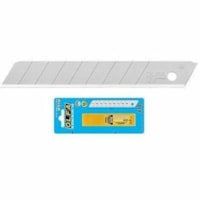 Olfa 12.5mm MTB-10B Medium Duty Snap Blades, 10pk - 0.49" (12.50 mm) Length - Steel - 10 Pack