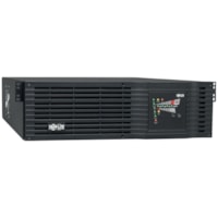 Onduleur en ligne à double conversion SmartOnline SU3000RTXR3U - 3 kVA/2,40 kW Tripp Lite by Eaton - 3U Rack/Tour - 6 Heure Rechargeable - 14 Minute(s) Veille - 110 V AC Entrée - 120 V AC, 120 V AC Sortie - Onde Sinusoïdale - Port série - USB - 4 x NEMA 5-15R, 4 x NEMA 5-15/20R, 1