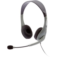 Casque AC-851B Filaire Sur tête Stéréo Cyber Acoustics - Stéréo - USB - Filaire - 20 Hz à 20 kHz - Sur tête - Binaural - Supra-aural - 7 pi Câble - Élimination du bruit Microphone