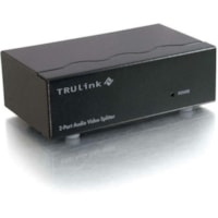 C2G Port Authority2 Audio Video Splitter - 2 x Monitor - 2048 x 1536 @ 60Hz - SVGA, XGA, SXGA, UXGA