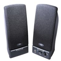 Cyber Acoustics CA-2014rb 2.0 Speaker System - 4 W RMS - Black - 85 Hz to 18 kHz