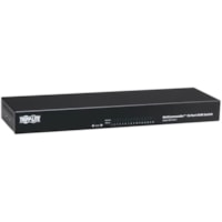 Tripp Lite B072-016-1 16-Port NetCommander Cat5 KVM Switch TAA Compliant - Steel Housing - 16 x 1 - 16 x RJ-45 Keyboard/Mouse/Video - 1U - Rack-mountable