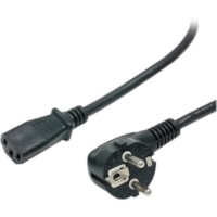 StarTech.com 6 ft 2 Prong European Power Cord for PC Computers - 2m (6.5ft) 18AWG (0.75mm2) flexible computer power cord w/ EU Schuko Plug and IEC 60320 C13 connectors; Rated for 250V 10A; CE certified; Fully molded ends; 100% Copper Wire; Fire Rating: VW-1; Jacket Rating: H05VV-F; Jacket Material: 