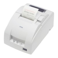 Epson TM-U220D Desktop Dot Matrix Printer - Monochrome - Receipt Print - Parallel - Cool White - 2.48" Print Width - 6 lps Mono - 180 dpi - 2.99" Label Width - 2.48" (63 mm) Print Width - 6 lps Mono - 180 dpi - 2.99" (76 mm) Label Width