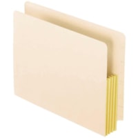 Esselte Letter Recycled Expanding File - 8 1/2" x 11" - 3 1/2" Expansion - Tyvek - Manila - 10% Recycled - 10 / Box