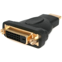 Adaptateur vidéo - 1 emballage StarTech.com - 1 emballage - Doré Connecteur - Noir