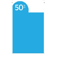 Orange 20% CR CT Top-Take50% off, 1 pk=50