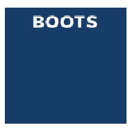 Slider Topper Sign - Boots, GSK, 12"x10.75"