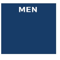 Slider Topper Sign - Men, GSK, 12"x10.75"
