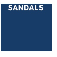 Slider Topper Sign - Sandals, GSK, 12"x10.75"
