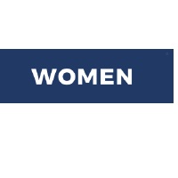 WinCurb Sign Topper -Women, GSK, 28"x9"  