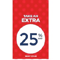 WInCurb Sign -Take an Extra 25% off, GSK, 28"x44"