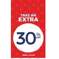WInCurb Sign -Take an Extra 30% off, GSK, 28"x44"