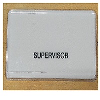 NAME BADGE "SUPERVISOR"- FR  