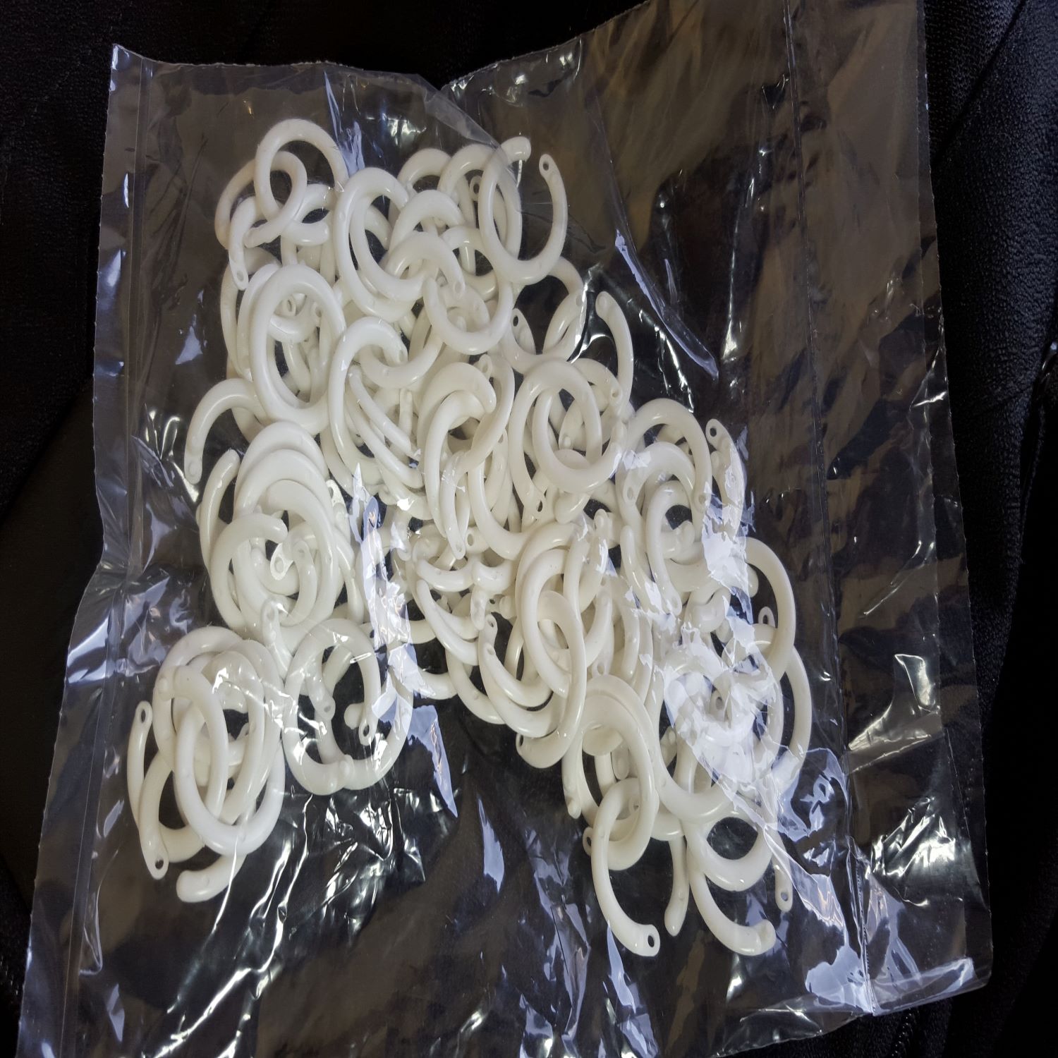Snap Ring; 5/8" White