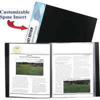 VLB Marketing VLB97840 Presentation Book 8-1//2 x 11 Art /& Photo Archival Black