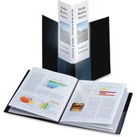 VLB Marketing VLB97840 Presentation Book 8-1//2 x 11 Art /& Photo Archival Black
